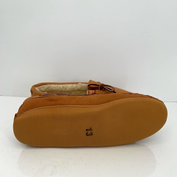Genuine Moose shearling men’s loafers slippers shoes main image 4